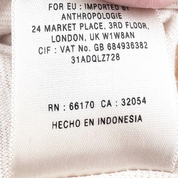 ✅ ANTHROPOLOGIE MAEVE PINK LACE 3/4 SLEEVE DRESS SIZE MEDIUM - Picture 6 of 8